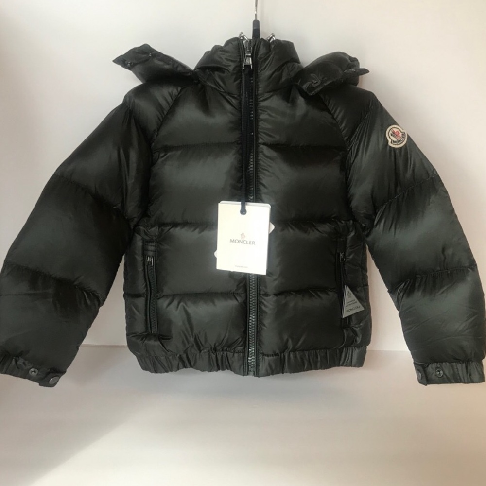 Kids padded Moncler jacket. Unisex